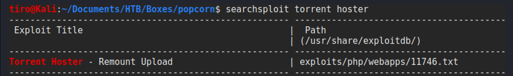Searchsploit